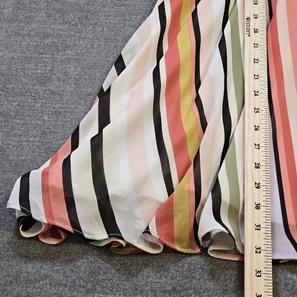 Torrid Top Womens 3X Lot Of 2 Striped Spaghetti Straps Flowy Boho Lined Babydoll - Picture 9 of 16